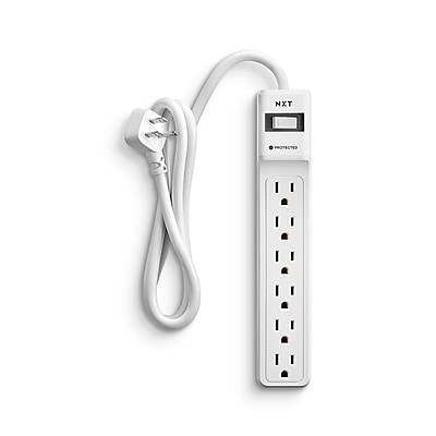 Nxt Technologies 6-outlet Surge Protector, 4' Cord, 600 Joules