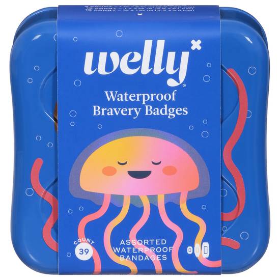 Welly Bravery Badges Assorted Waterproof (39 ct)