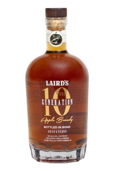 Laird's Tenth Generation Apple Brandy (750ml bottle)