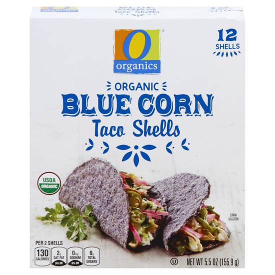 O Organics Blue Corn Taco Shells (12 ct )