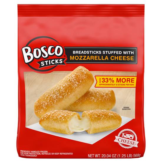 Bosco Sticks Mozzarella Cheese Breadsticks
