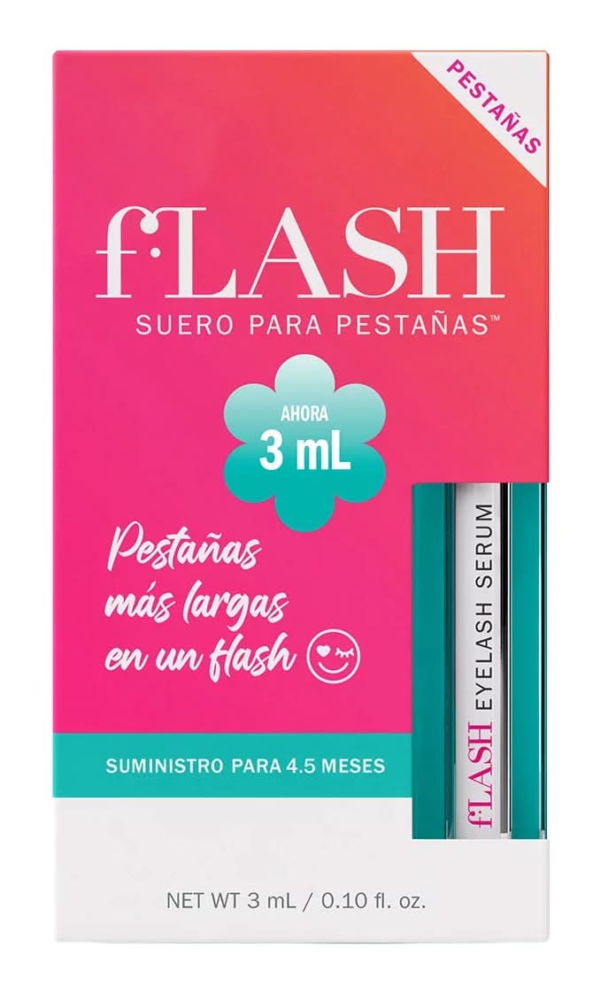 Flash · Suero amplificador de pestañas (3 ml)