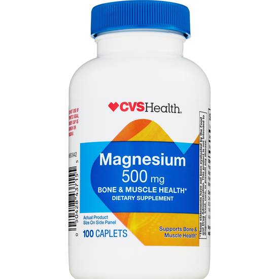 CVS Health Magnesium Caplets, 100 CT