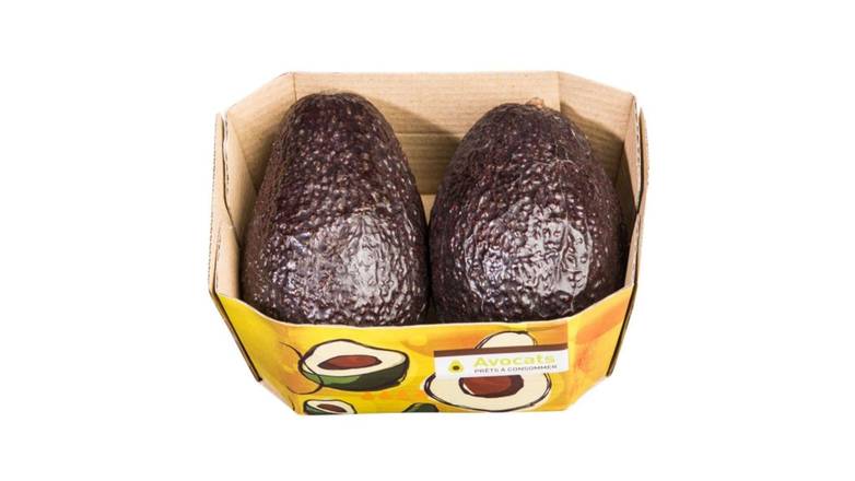 Monoprix Avocat Hass prêts à consommer la barquette de 2 fruits La barquette de 2 fruits