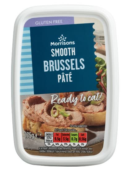 Morrisons Smooth Brussels Pâté (175g)
