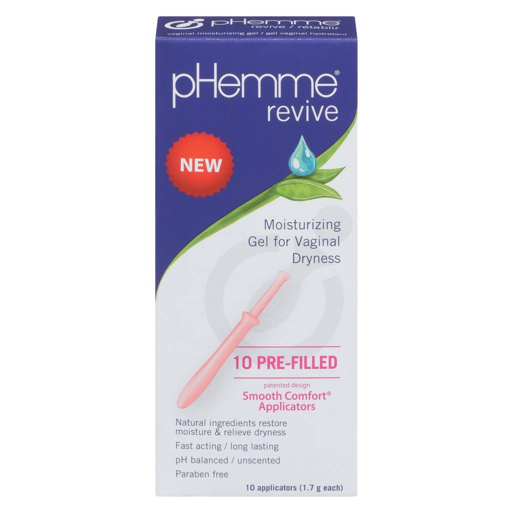 pHemme Revive Moisturizing Pre-Filled Gel For Vaginal Dryness (20 g)