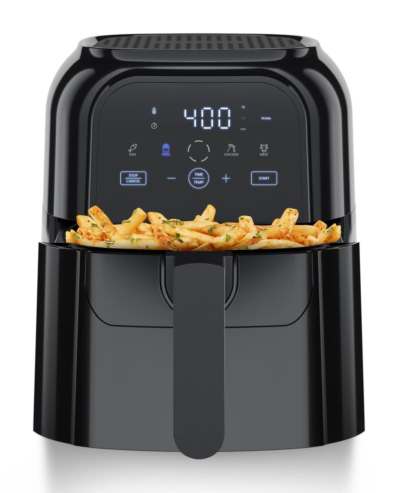 Chefman 6 Qt. Air Fryer With Digital Touch Control, Black