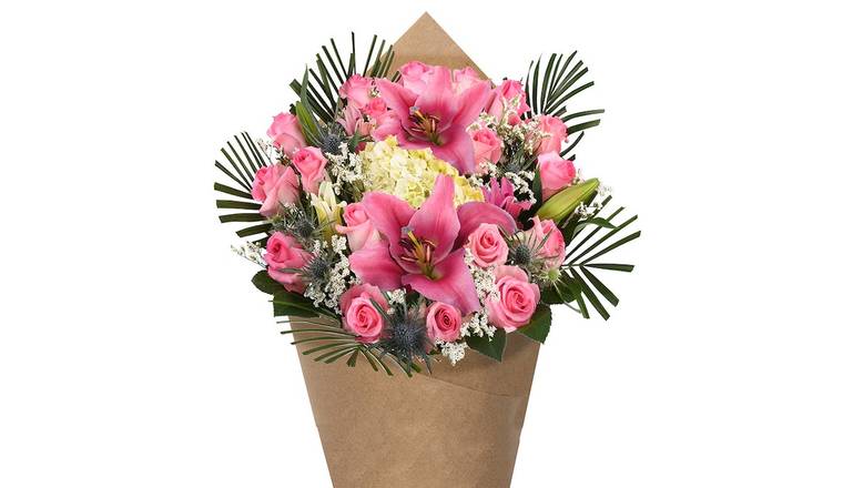Bloom Haus™ 18 Plus Rose Bouquet - Pink