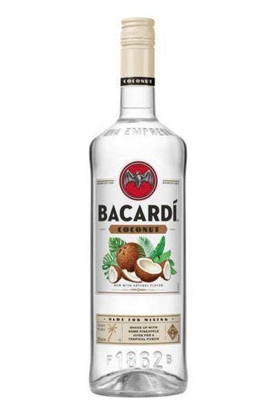 Bacardí Coconut Flavored White Rum (750ml bottle)