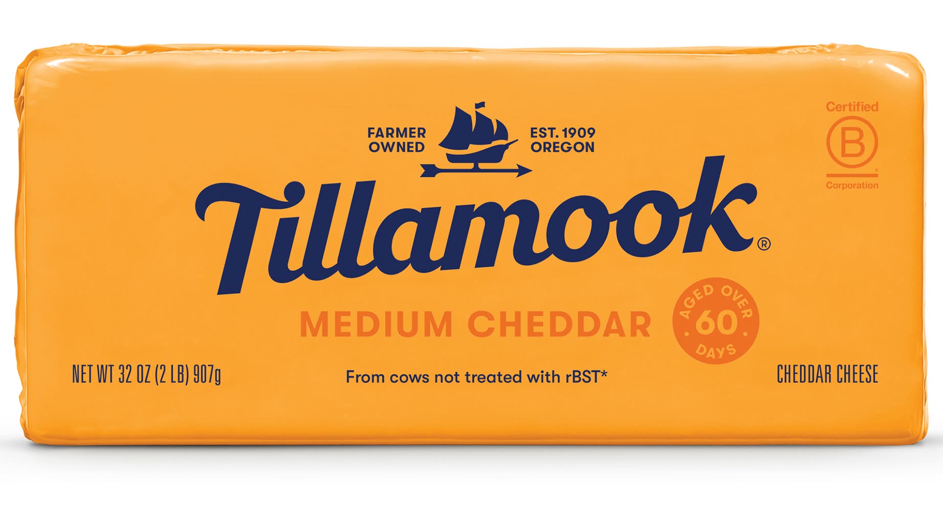 Tillamook Medium Cheddar Cheese (32 oz)