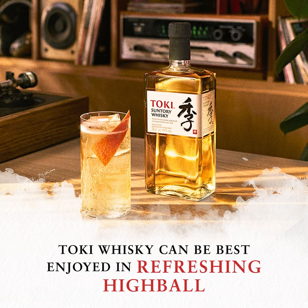 Toki Suntory Japanese Whisky (750 ml) | Postmates