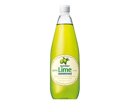 00916：サントリー カクテルライム(果汁10%) 780ML / Suntory Cocktails Lime (Syrup)