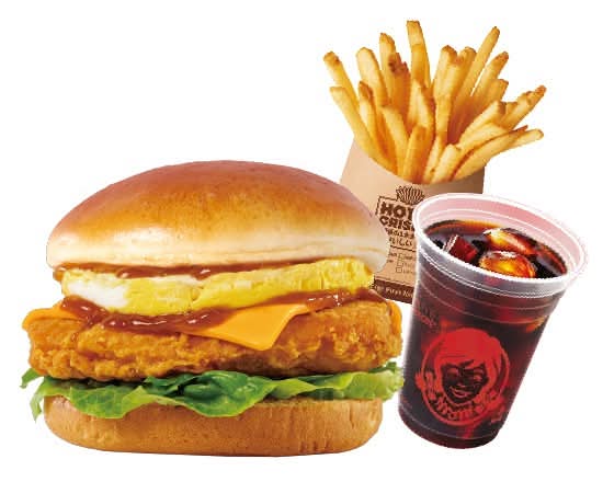 ロコモコチキンフィレバーガーセット