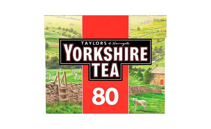 Yorkshire Tea 80 Tea Bags 250g (102222)