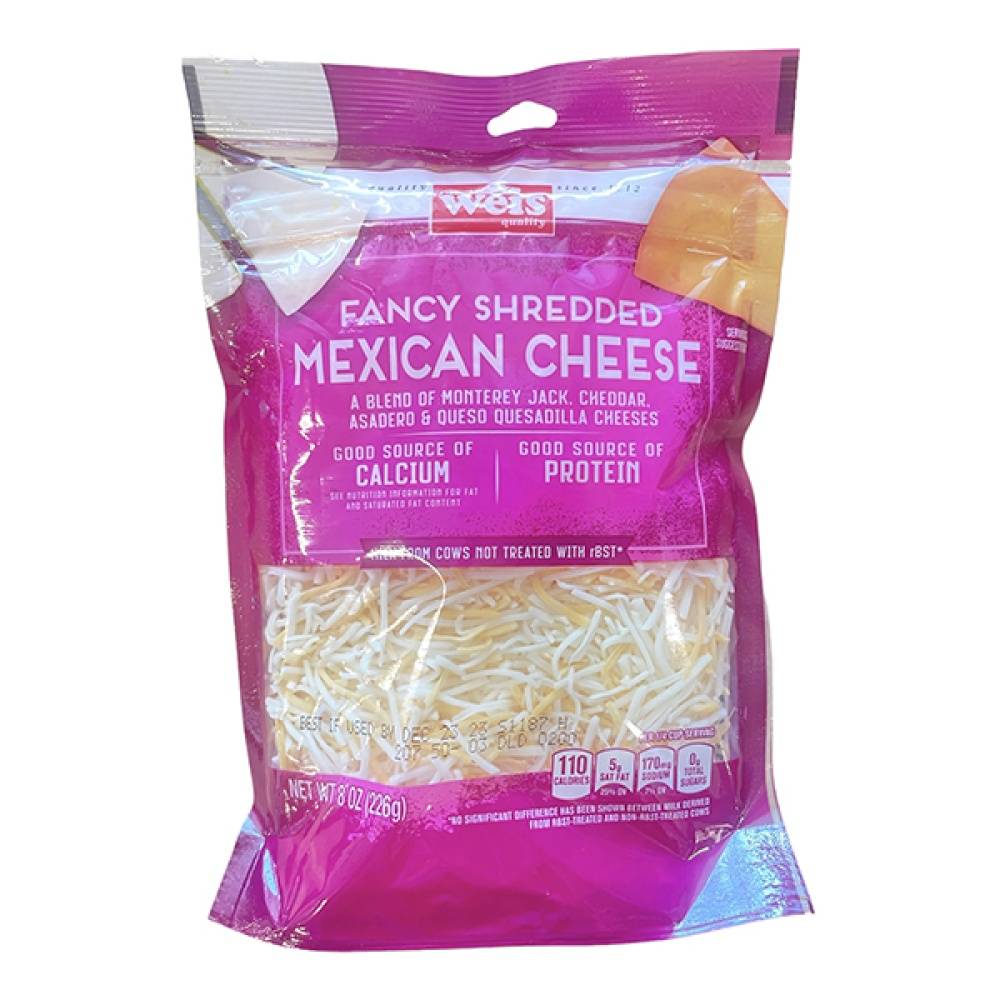 Weis Fancy Shredded Mexican Cheese (8 oz)