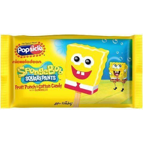 Popsicle SpongeBob 4oz
