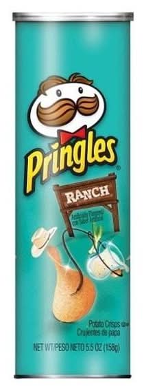 Pringles Ranch Potato Crisps (6 fl oz)