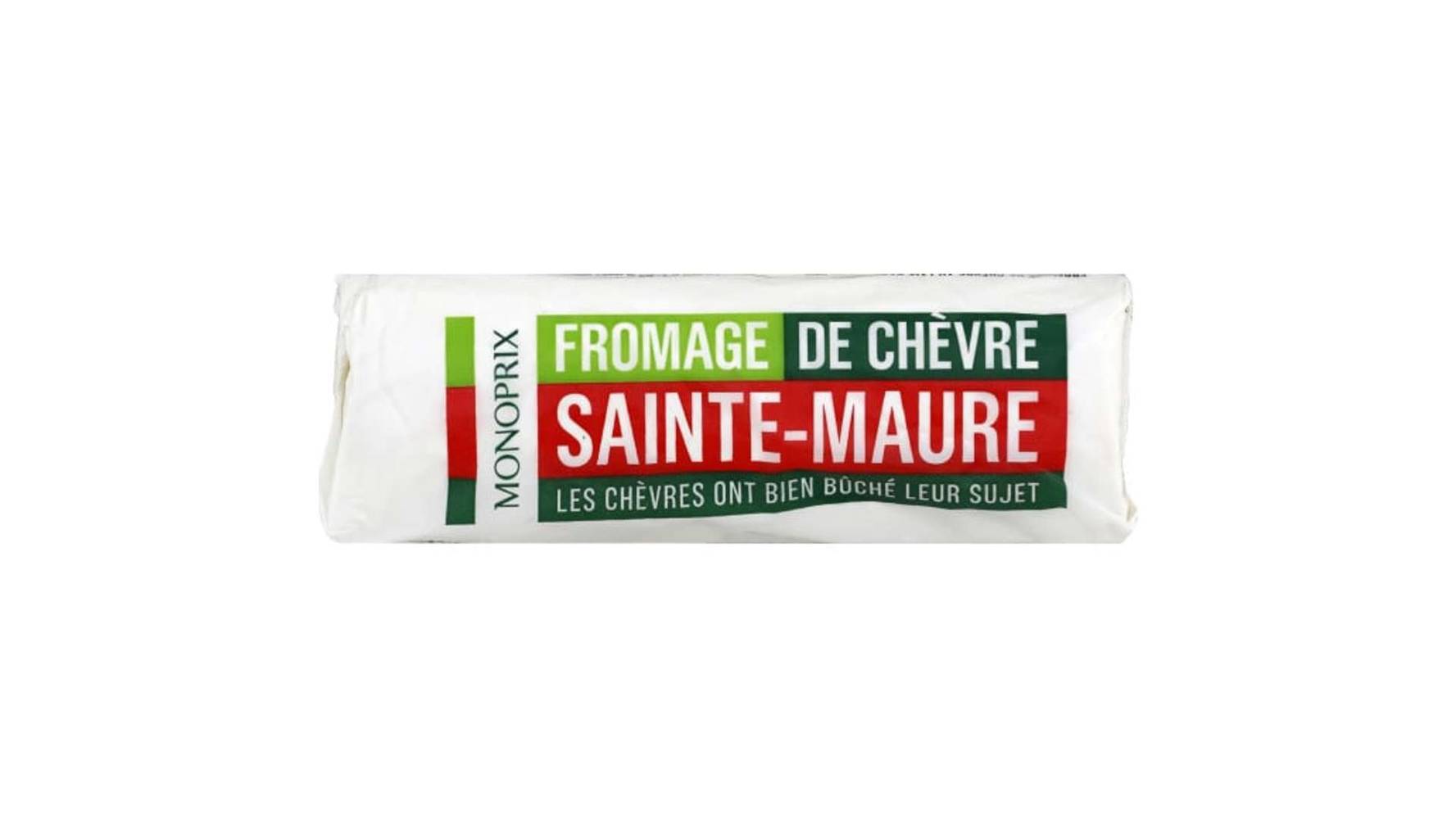 Monoprix Fromage de chèvre Sainte-Maure Le fromage de 300 g