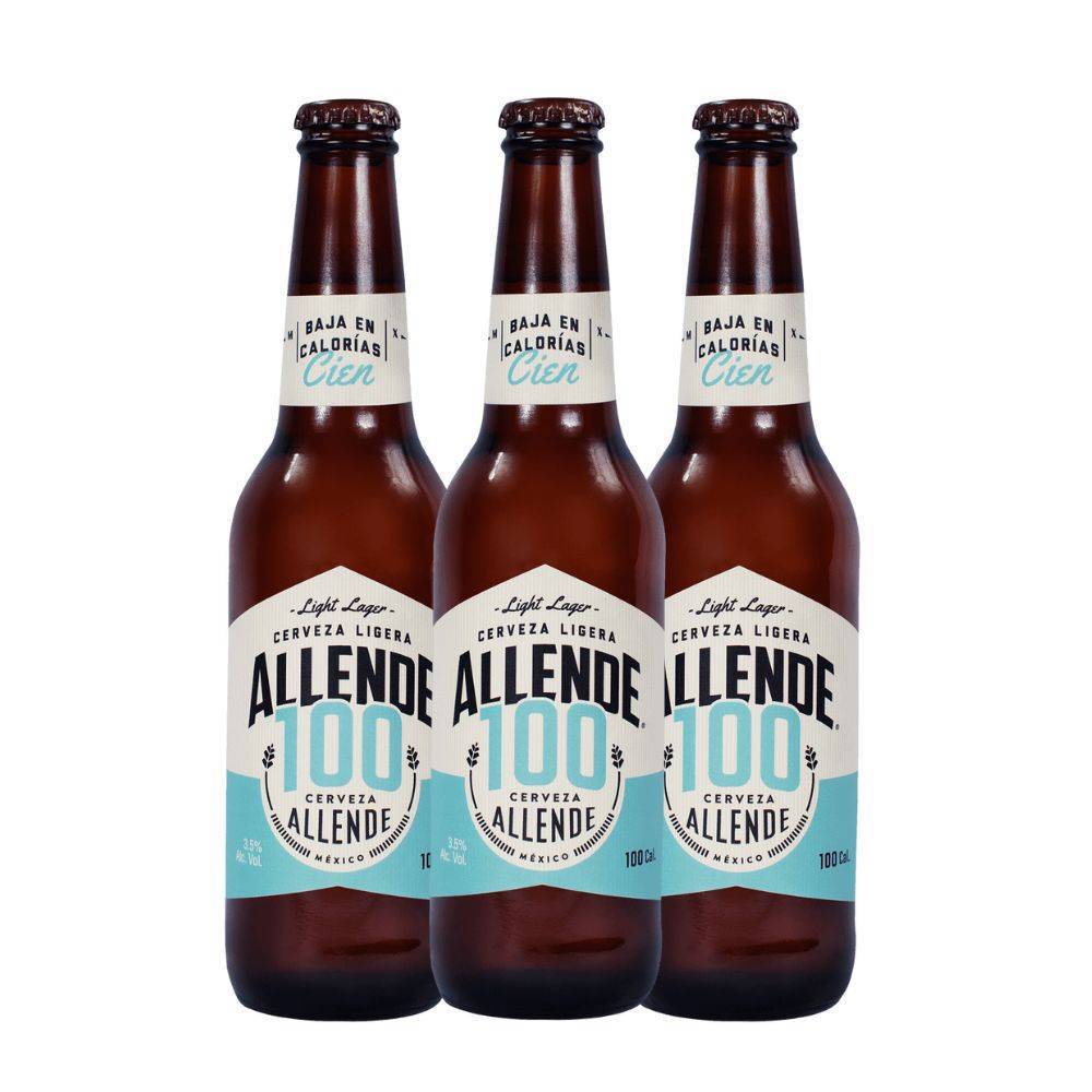 Combo Allende Cerveza 100 Botella 355 ml