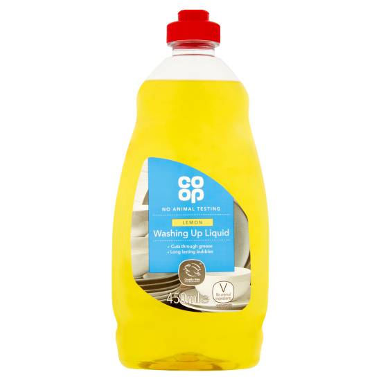 Co-Op Lemon Washing Up Liquid 450ml