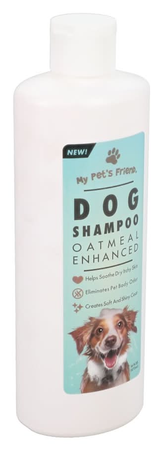 My Pets Friend Oatmeal Enhanced Deodorizing Dog Shampoo (16 oz)