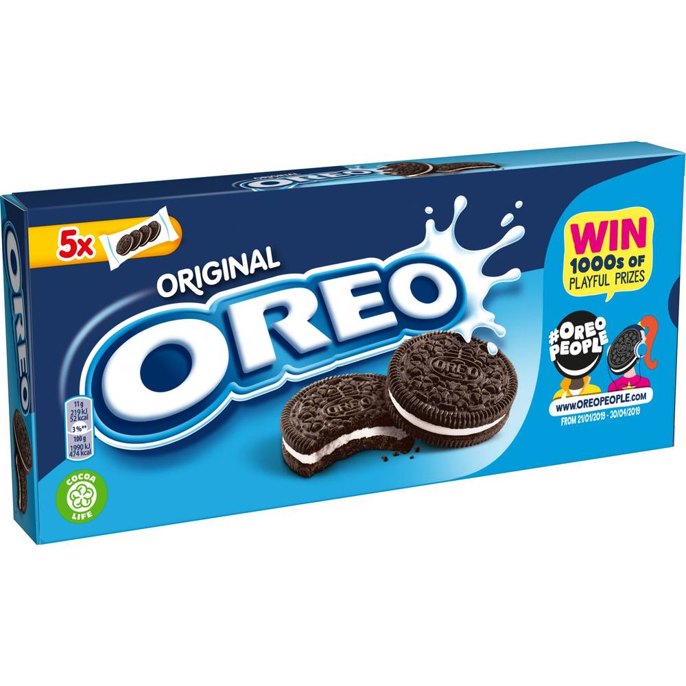 Oreo - Biscuits fourrés à la vanille (220g)