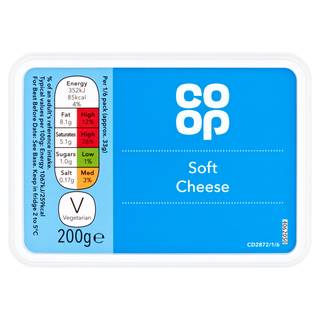 Co-op Soft Cheese 200g