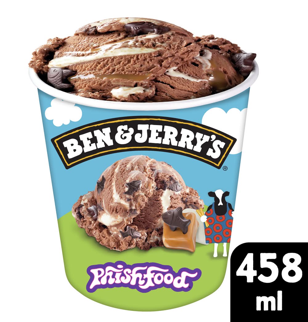 Ben & Jerry's Ice Cream, Phish Food (458mL)