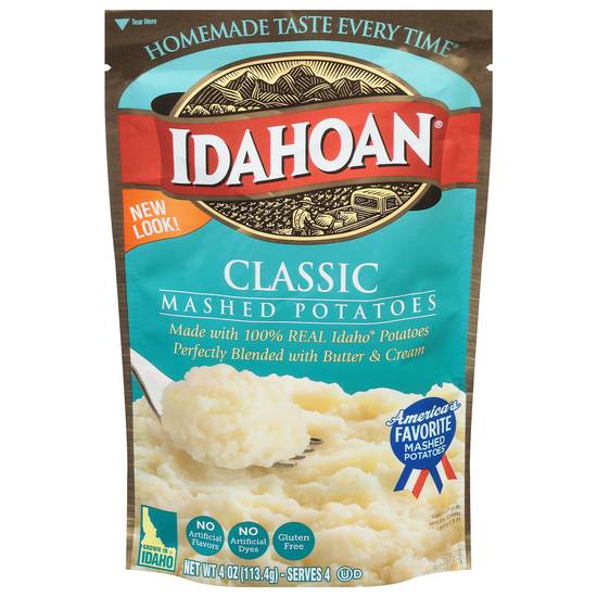Idahoan Classic Mashed Potatoes With Butter & Cream