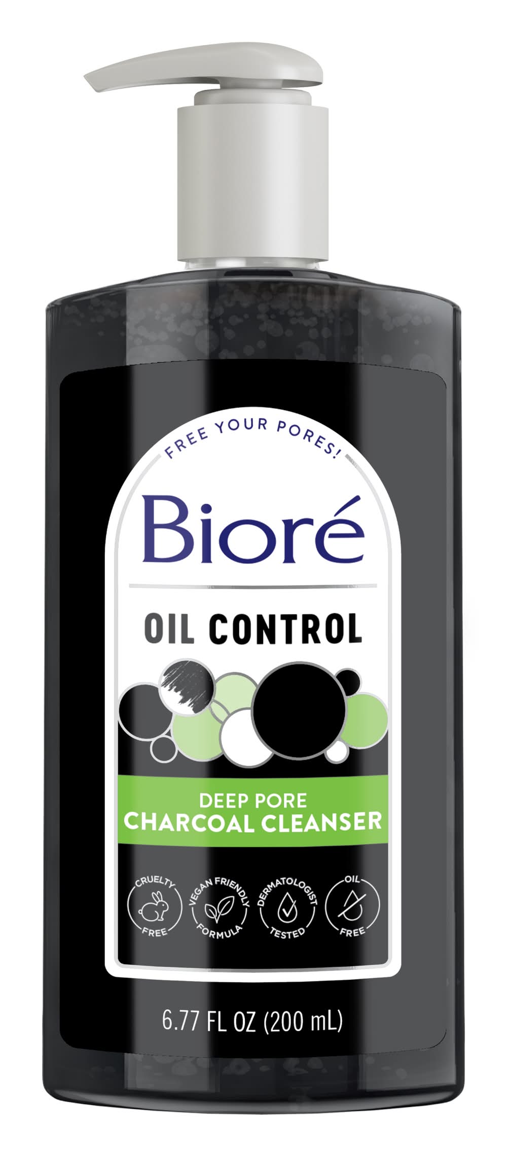 Biore Deep Pore Charcoal Cleanser (6.77 fl oz)