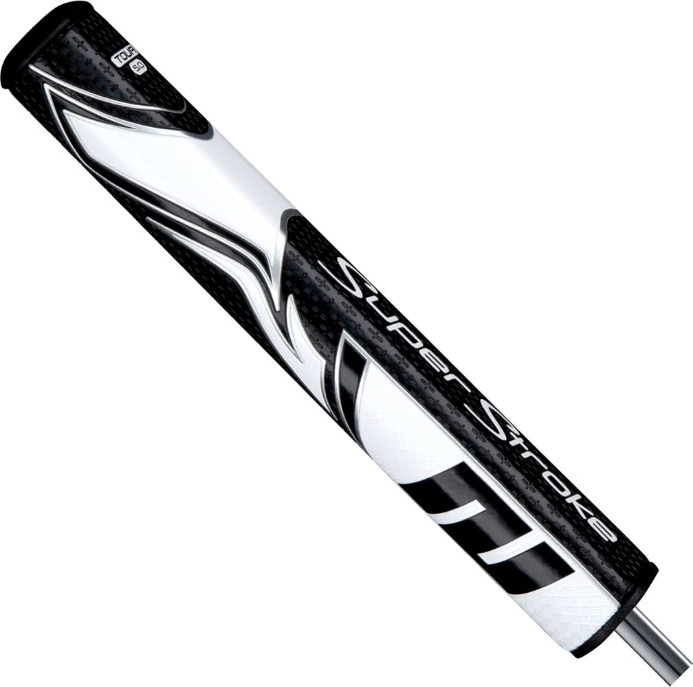 SuperStroke Zenergy Tour 5.0 Putter Grip (Black/White)