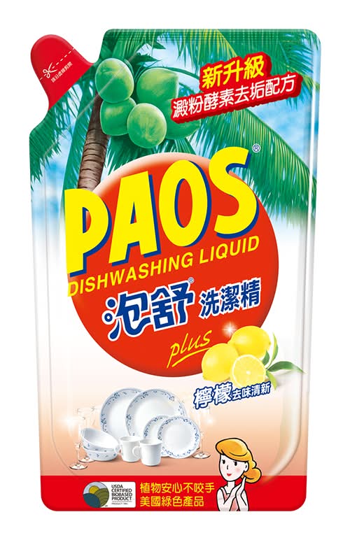 泡舒洗潔精補充包-檸檬800g <800g克 x 1 x 1Pack包>