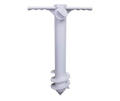 Anchor Away Ground Anchor, White