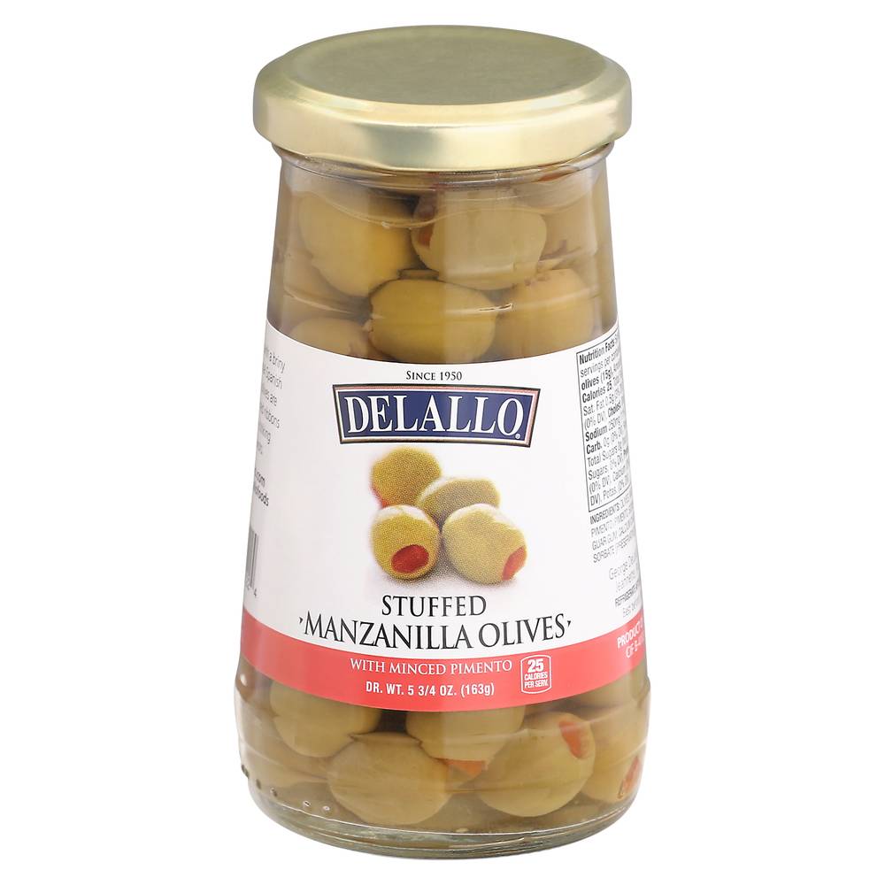 DeLallo Stuffed Manzanilla Olives (5.75 oz)