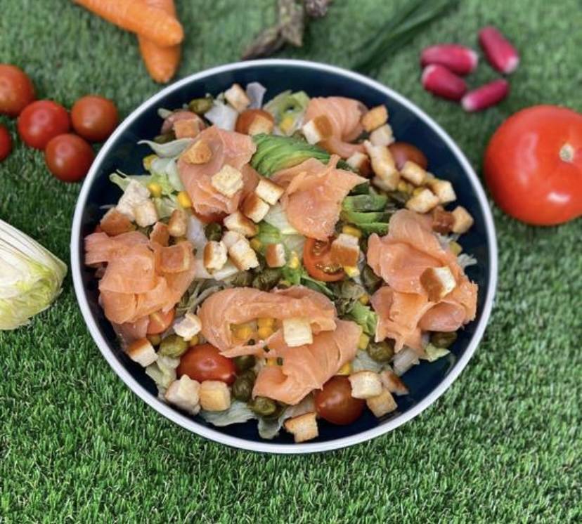 Salade 🍣 saumon