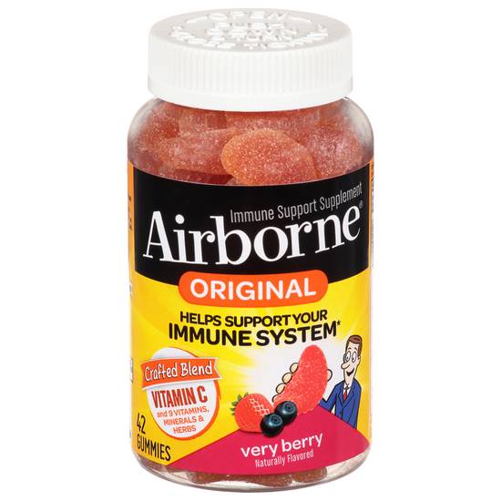 Airborne Original Very Berry Immune Support Gummies (42 ct)