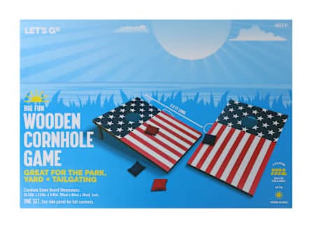 Wooden Cornhole Game