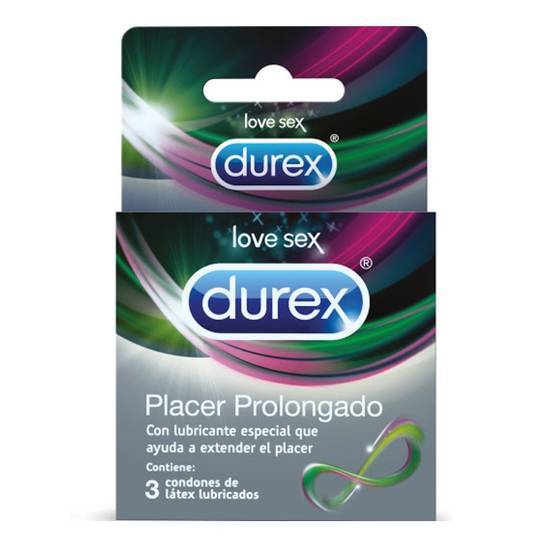 Preservativos Durex 3s Placer Prolongado