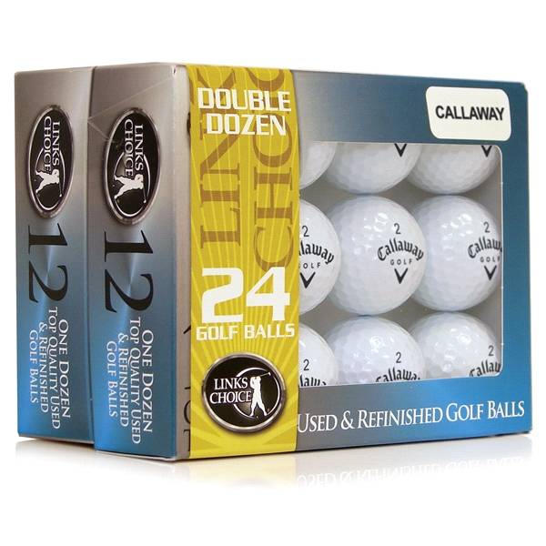 24 Callaway Factory Refinished Golf Balls