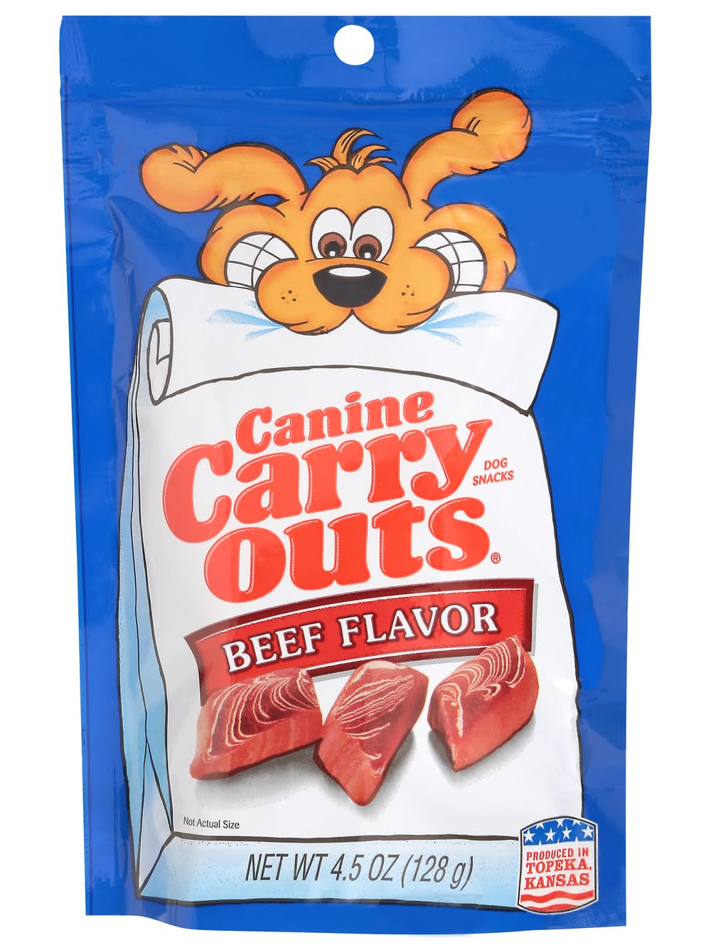 Canine Carry Outs Dog Snacks, Beef (4.5 oz)