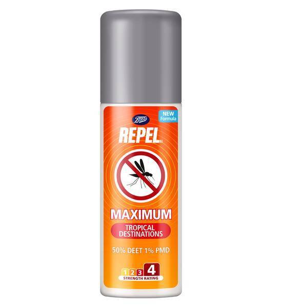 Boots Repel Maximum Deet & Pmd Aerosol