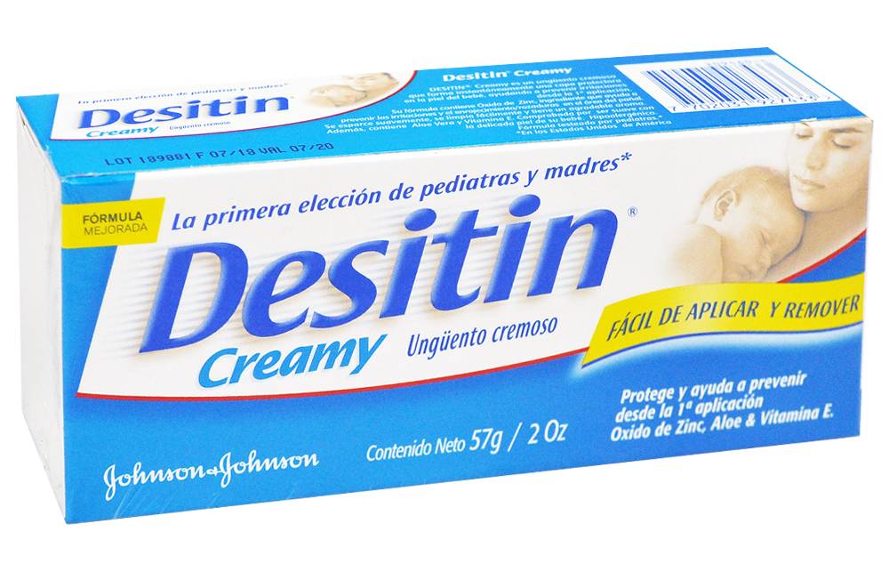 Desitin UNGUENTO CREAMY TUBO*57G