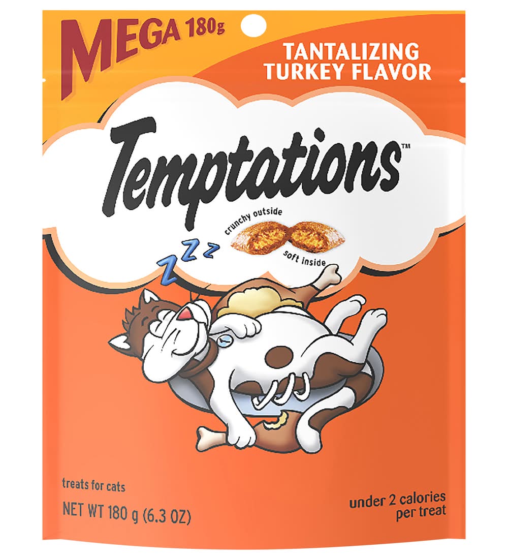 Temptations Tantalizing Treats For Cat, Turkey (6.3 oz)