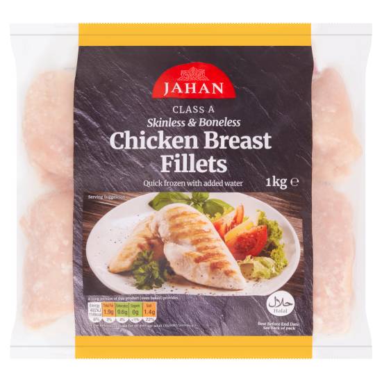 Jahan Class a Skinless & Boneless Chicken Breast Fillets