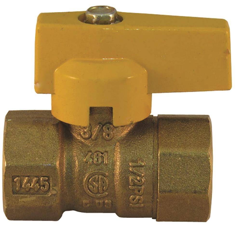 PRO-FLEX Brass 3/8-in Fip x 3/8-in Fip Ball Valve | PFGV-F38C?