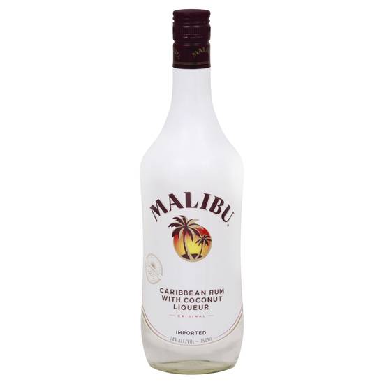 Malibu Original Caribbean Rum Coconut Liquor (750 ml)