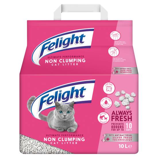 Felight Non Clumping Cat Litter 10L