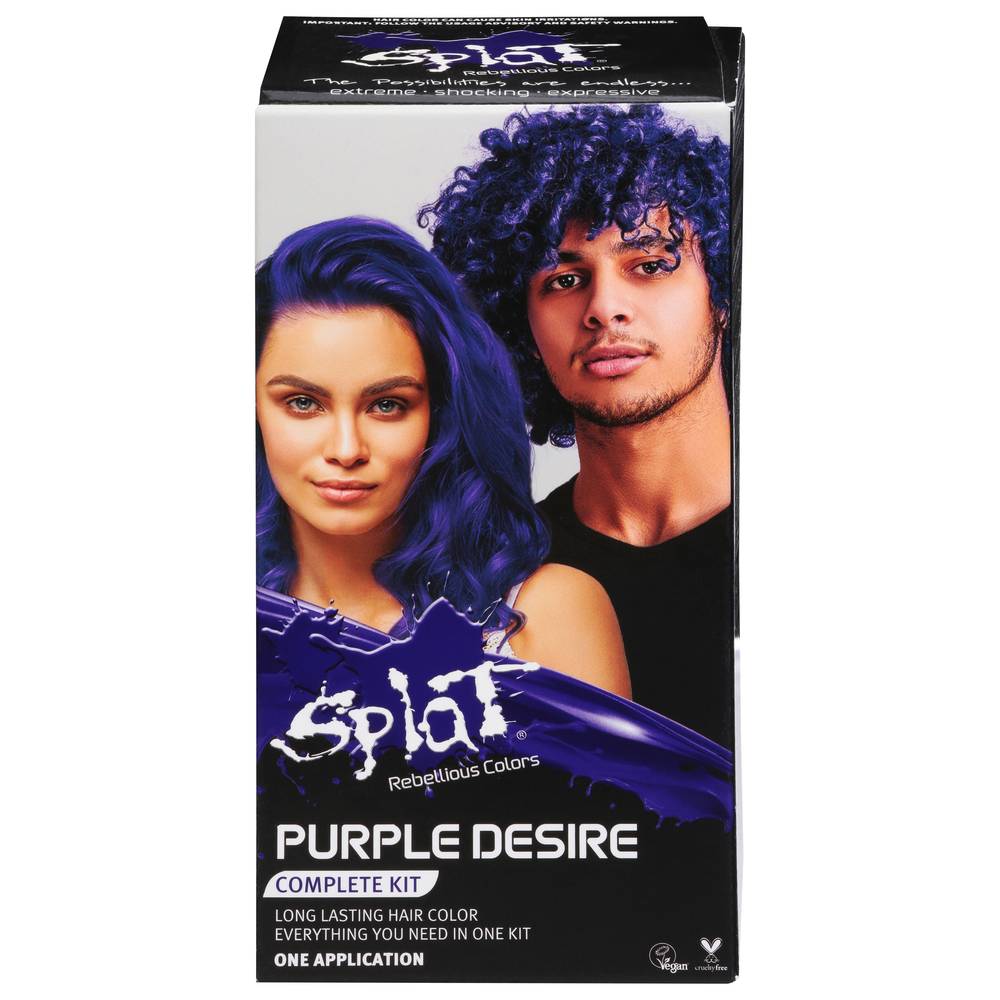 Splat Complete Kit Purple Desire Hair Color (0.7 lbs)