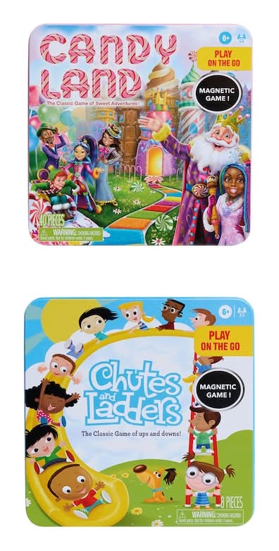 Hasbro Play on the Go Magnetic Game Set For Ages 6+ Years
