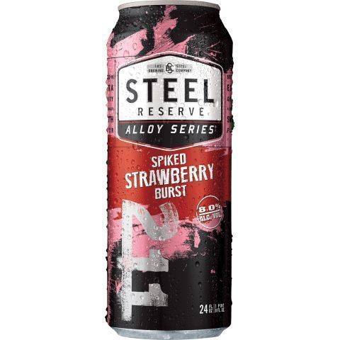 Steel Reserve Alloy Series Strawberry Burst 24oz Can